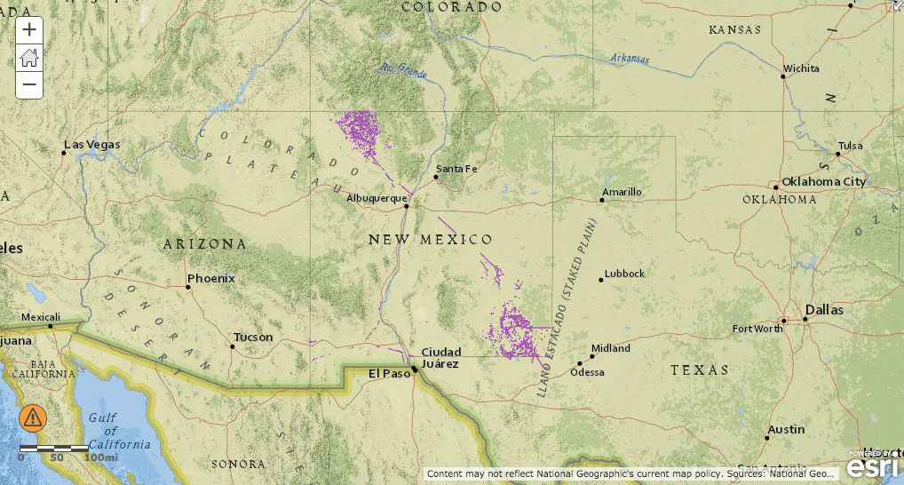 new mexico oil and gas pipelines